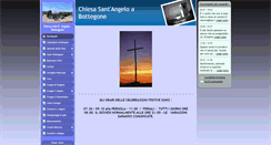 Desktop Screenshot of parrocchiasantangelobottegone.it