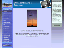 Tablet Screenshot of parrocchiasantangelobottegone.it